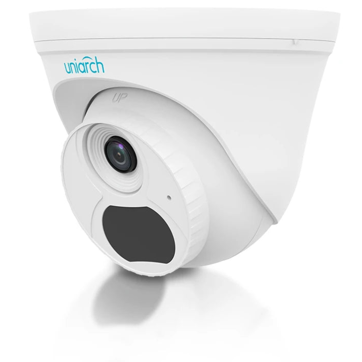CAMARA IP DOMO UNIARCH IPC- IPC-T134-AF28-ECO / 4MP / LENTE-2.8MM / DWDR / MICROFONO-INTEGRADO / HUMAN-BODY-DETECTION 2.0 / IR30M / ONVIF / ULTRA265 / POE / 12VCD / 3 AXIS / IP67 / SERIE ECO-C&aacute;maras IP-UNIARCH BY UNV-IPC-T134-AF28-ECO-Bsai Seguridad & Controles