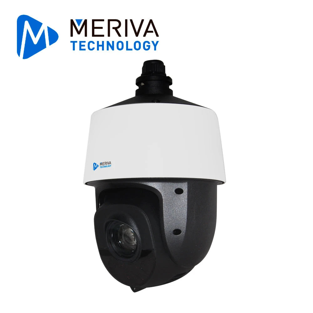 CAMARA IP PTZ MERIVA TECHNOLOGY MSD-425I / 4MP / 25X ZOOM OPTICO / 16X ZOOM DIGITAL / H.265 / LENTE MOTORIZADO 4.8 - 120MM / 150M IR / IP66 / IK10 / METALICA / 12 VCD / POE / SOPORTA MICRO SD HASTA 256 GB (NO INCLUIDA) / 1 ENTRADA + 1 SALIDA DE AUDIO /...-Cámaras IP-MERIVA TECHNOLOGY-MSD-425I-Bsai Seguridad & Controles