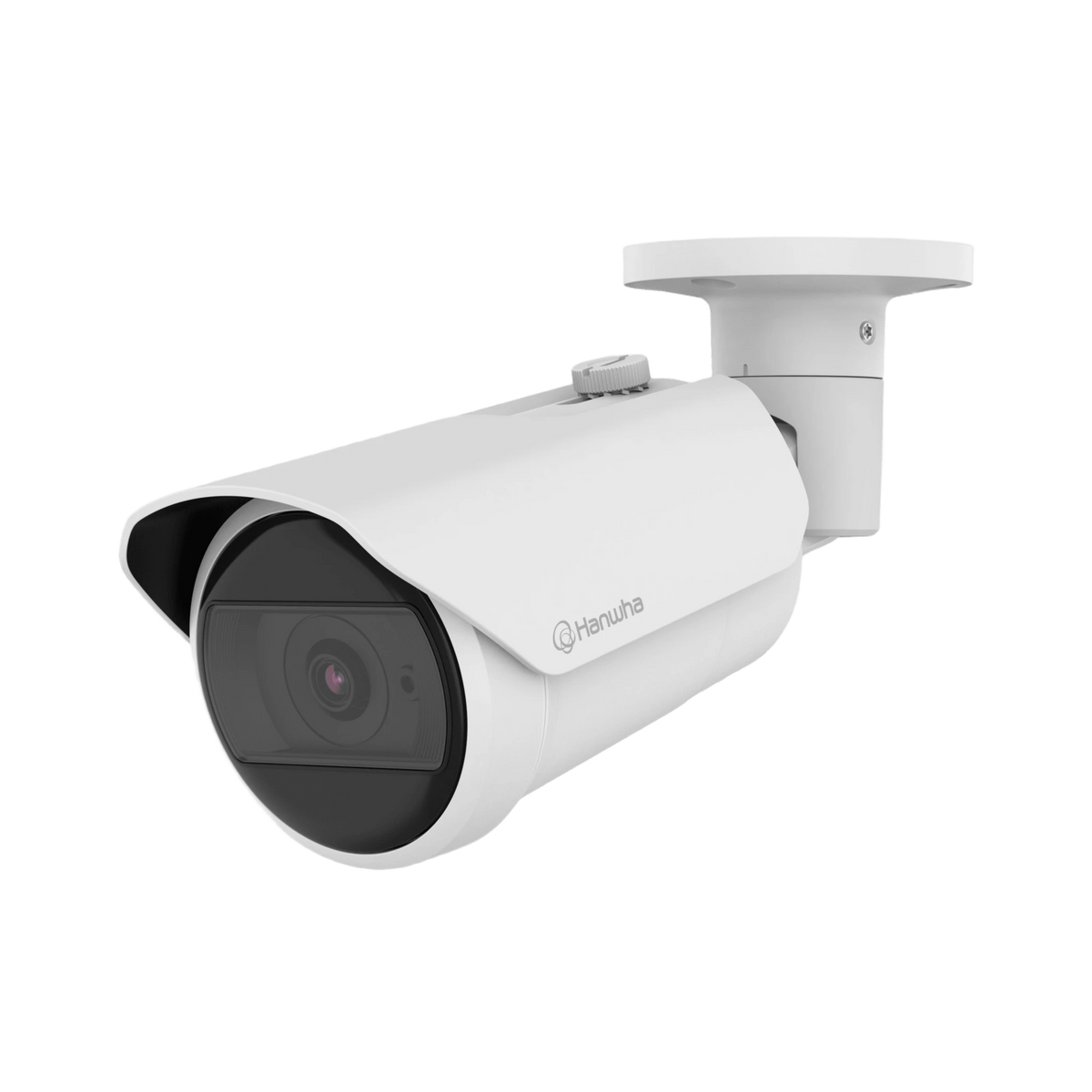 CÁMARA IP TIPO BALA ANTIVANDÁLICA 5 MEGAPÍXEL / LENTE FIJO 3MM / IR 25 A 30M / WDR 120DB / IP66 / IK10 / H.265 & WISESTREAM / INTELIGENCIA ARTIFICIAL DETECCION DE PERSONAS Y VEHICULOS-Cámaras IP y NVRs-HANWHA VISION-QNO-C8013R-Bsai Seguridad & Controles