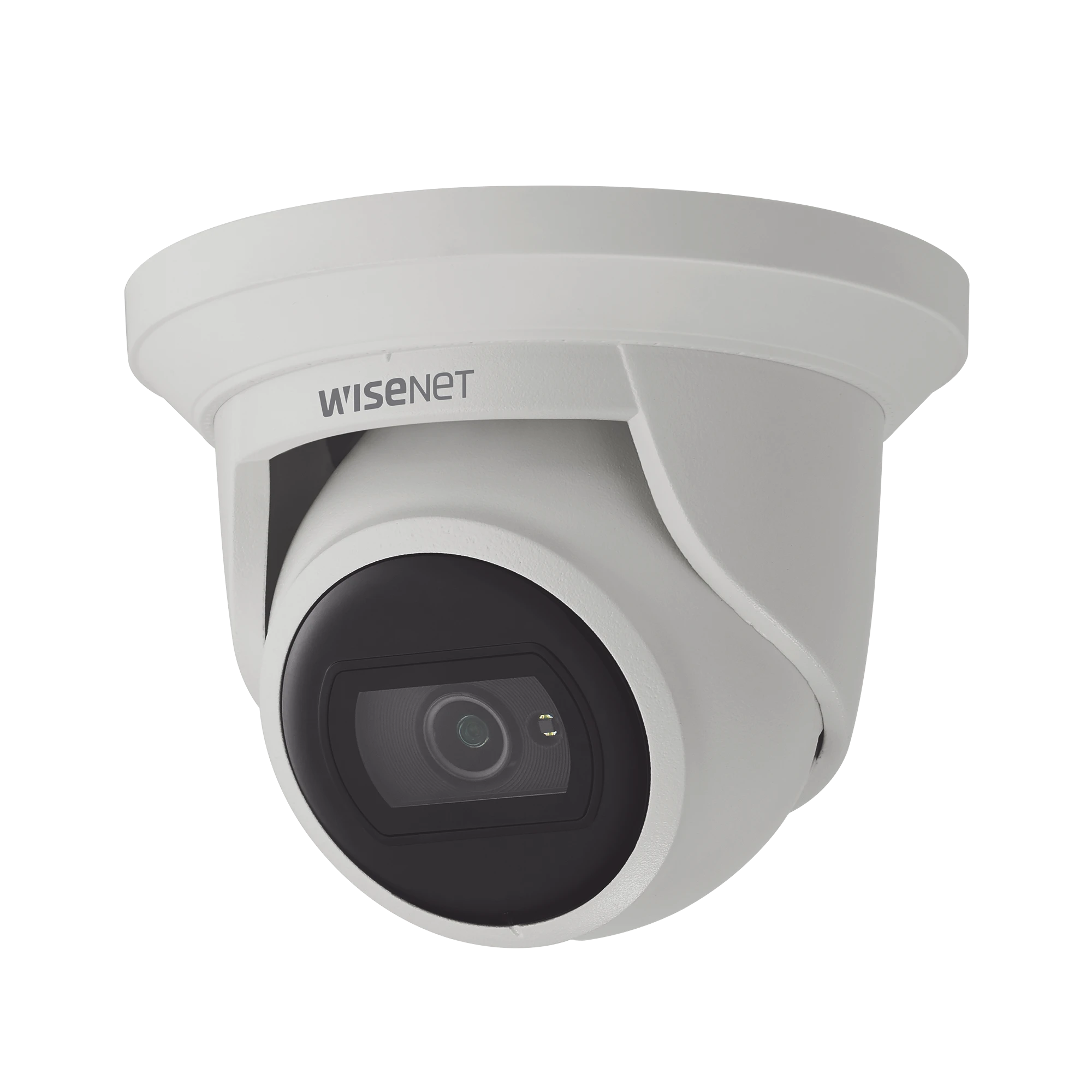 CÁMARA IP TIPO FLATEYE 2 MEGAPÍXEL / LENTE 3MM / IR 20M / WDR 120DB / IP67 / IK10 / H.265 & WISESTREAM-Cámaras IP y NVRs-HANWHA TECHWIN WISENET-Bsai Seguridad & Controles