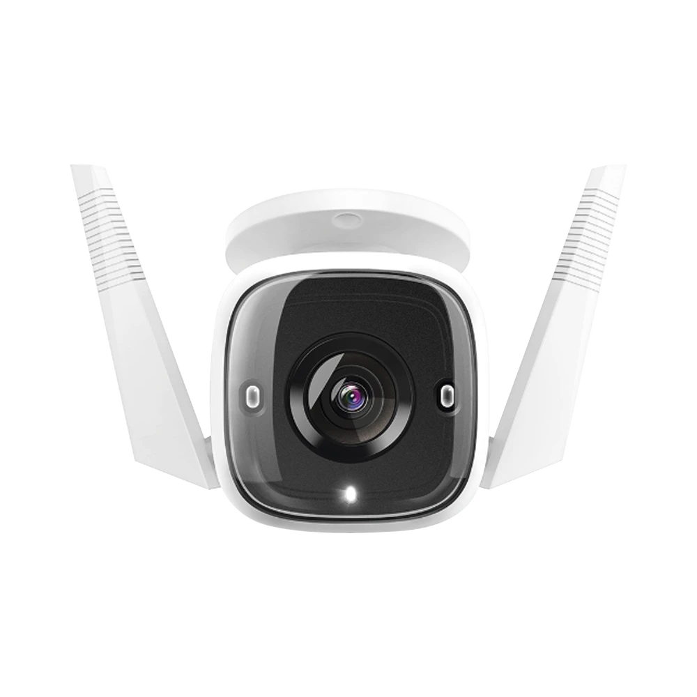 CÁMARA IP WI-FI PARA EXTERIOR, 3 MEGAPIXEL, AUDIO DOBLE VÍA, VISIÓN NOCTURNA, NOTIFICACIÓN PUSH, ACEPTA MEMORIA MICRO SD DE PARA GRABACIÓN.-Cámaras IP-TP-LINK-Bsai Seguridad & Controles