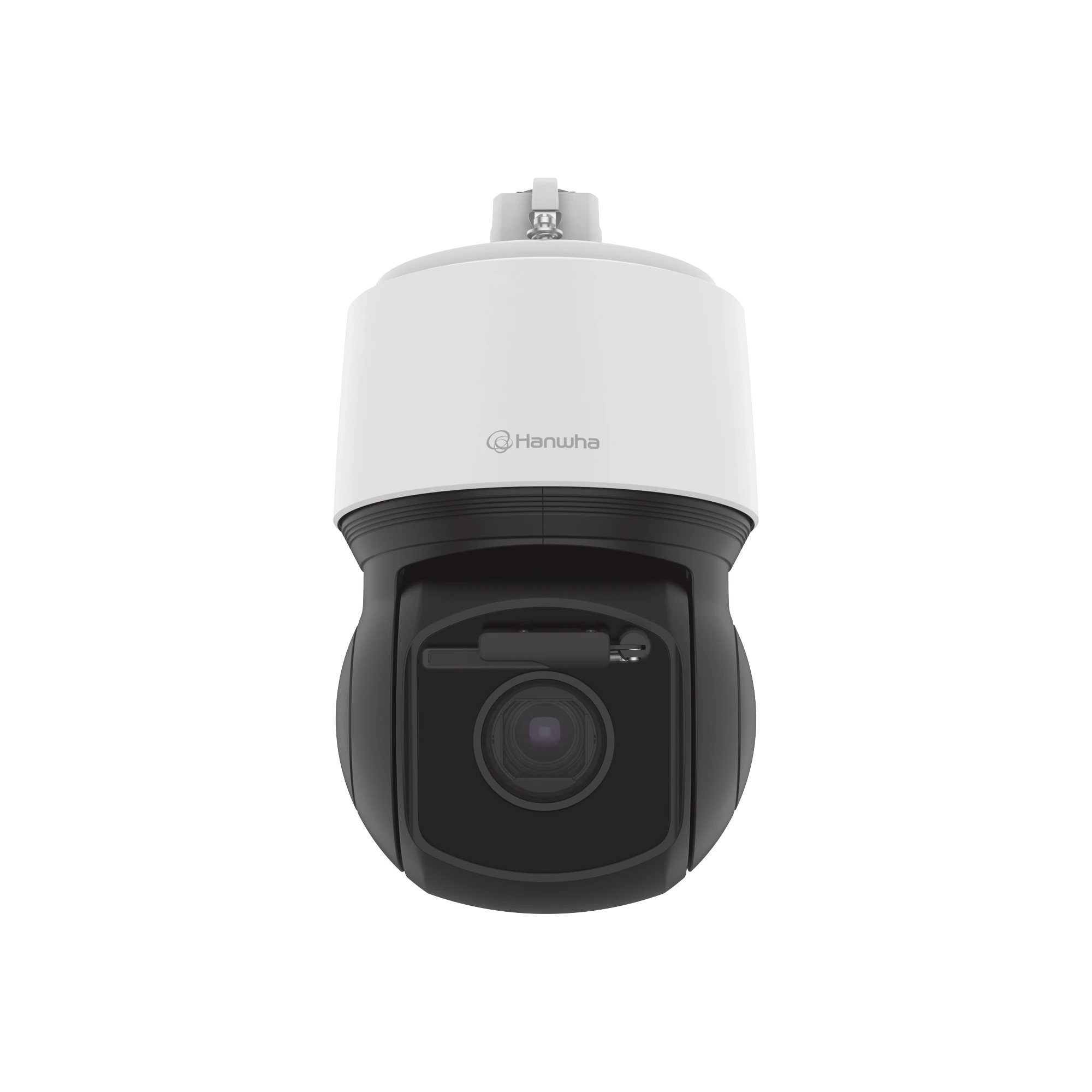 CÁMARA PTZ IP ANTIVANDÁLICA 4K / 30X ZOOM ÓPTICO / IR 200M / EXTERIOR IP66 / NEMA4X / AUTO TRACKING / H.265 & WISESTREAM / WIPER INCLUIDO-Cámaras IP y NVRs-HANWHA VISION-XNP-C9303RW-Bsai Seguridad & Controles