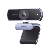 CÁMARA WEB HD CON MICRÓFONO INTEGRADO | RESOLUCIÓN 1080P@30FPS | MICRÓFONOS DUALES INTEGRADOS | CANCELACIÓN DE RUIDO | CORRECCIÓN DE LUZ AUTOMÁTICA | VISTA AMPLIA DE 85° | ROTACIÓN FLEXIBLE DE 36-Accesorios Generales-UGREEN-Bsai Seguridad & Controles