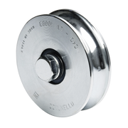 RUEDA DE 10 CM SIN SOPORTE / SOPORTA HASTA 425 KG / CANAL TIPO "U"-Acceso Vehicular-COMUNELLO-Bsai Seguridad & Controles