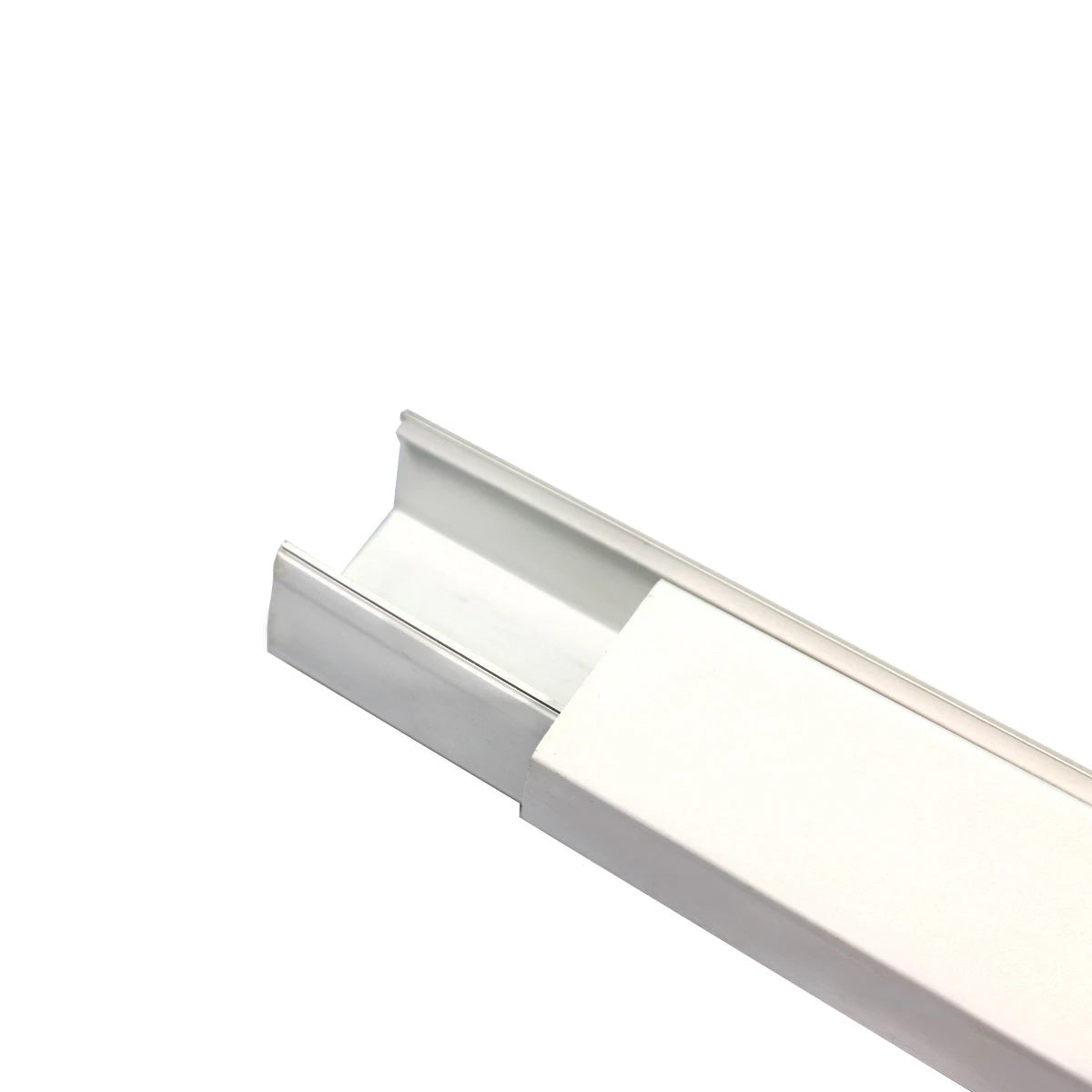 CANALETA 9001-01250 THORSMAN TRL 50, CANALETA DE PVC, BLANCO, CON 2 PLATAFORMAS, 4 CINCHOS PRESENTACIÓN DE 2.5 MTS-Canalizaci&oacute;n-THORSMAN-Bsai Seguridad & Controles