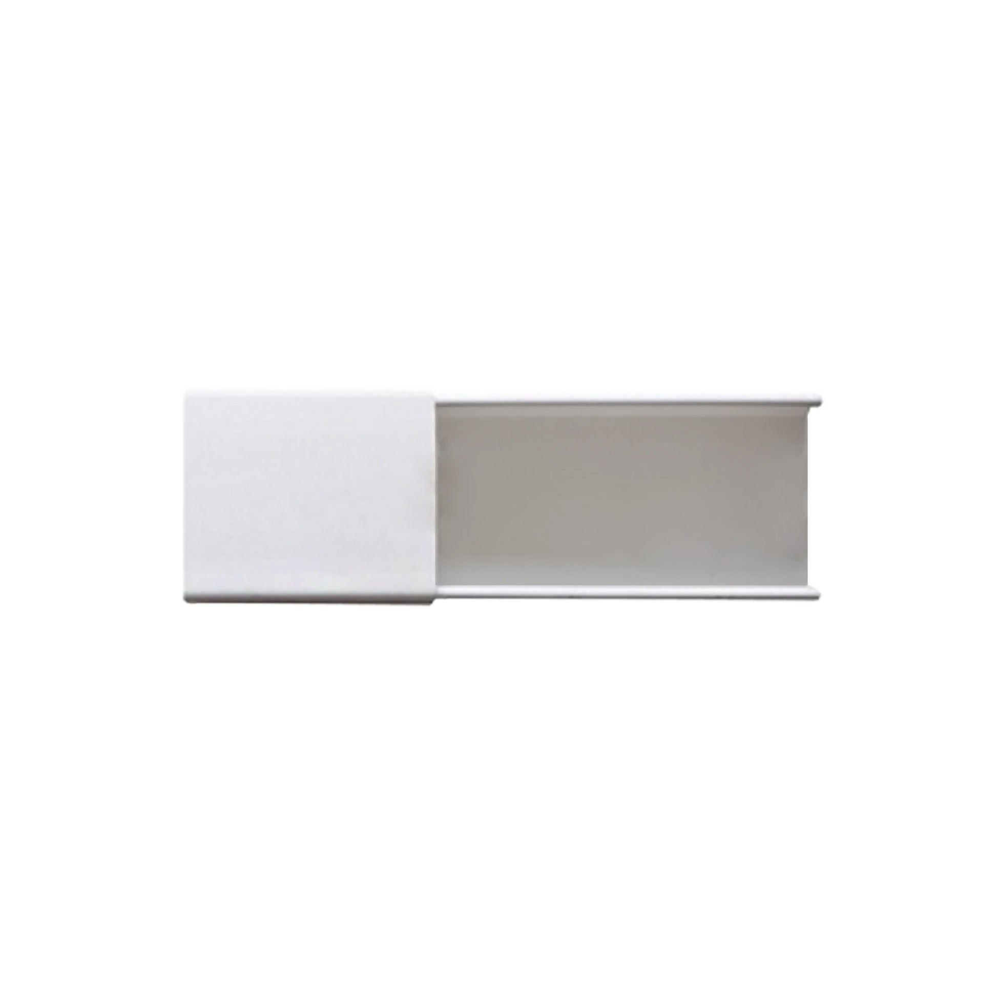 CANALETA BLANCA SIN DIVISIÓN, DE PVC AUTO EXTINGUIBLE, 48 X 16 X TRAMO 2.5M (6101-01260-Canalización-THORSMAN-Bsai Seguridad & Controles