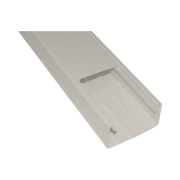 CANALETA CON TAPA EN COLOR MARFIL DE PVC AUTO EXTINGUIBLE 100 X 52 X 2500MM (5501-04250)-Canalización-THORSMAN-Bsai Seguridad & Controles