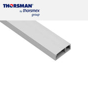 CANALETA DE ALUMINIO THORSMAN DX10040.00 UNA VIA LINEA X 15X53X2000MM LA CANALETA DE LA LÍNEA X ES IDEAL PARA INSTALACIONES EN HOGAR, OFICINA E INDUSTRIA, TOTALMENTE ALUMINIO, SUMINISTRADO: EN PIEZAS DE 2 M, COMPOSICIÓN: ALUMINIO ALEACIÓN 6063 TEMPLE T...-Canaletas-THORSMAN-Bsai Seguridad & Controles