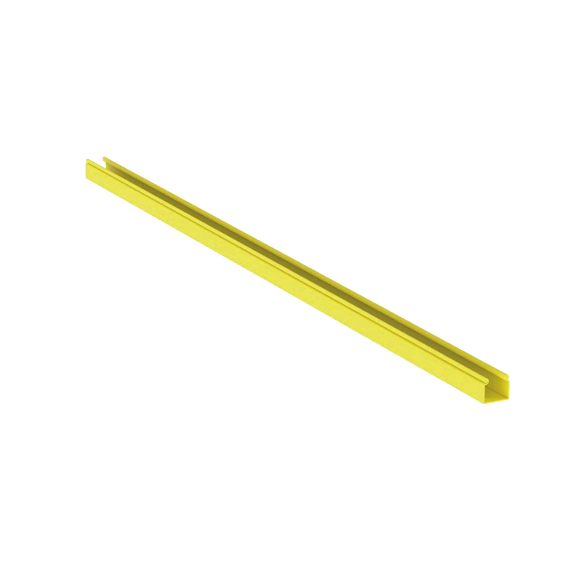 CANALETA FIBERRUNNER™ 2X2 SIN TAPA, DE PVC RÍGIDO, COLOR AMARILLO, 1.8 M DE LARGO-Canalización-PANDUIT-Bsai Seguridad & Controles