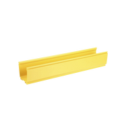 CANALETA FIBERRUNNER? 4X4, DE PVC RÍGIDO, COLOR AMARILLO, 1.8 M DE LARGO-Canaletas-PANDUIT-Bsai Seguridad & Controles