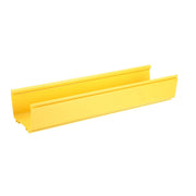 CANALETA FIBERRUNNER? 6X4, DE PVC RÍGIDO, COLOR AMARILLO, 1.8 M DE LARGO-Canaletas-PANDUIT-Bsai Seguridad & Controles