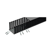 CANALETA RANURADA DE PVC SIN TAPA, FIBER-DUCT?, 4 IN DE ANCHO, 4 IN DE ALTO Y 1828.8 MM DE LARGO, COLOR NEGRO-Canaletas-PANDUIT-Bsai Seguridad & Controles