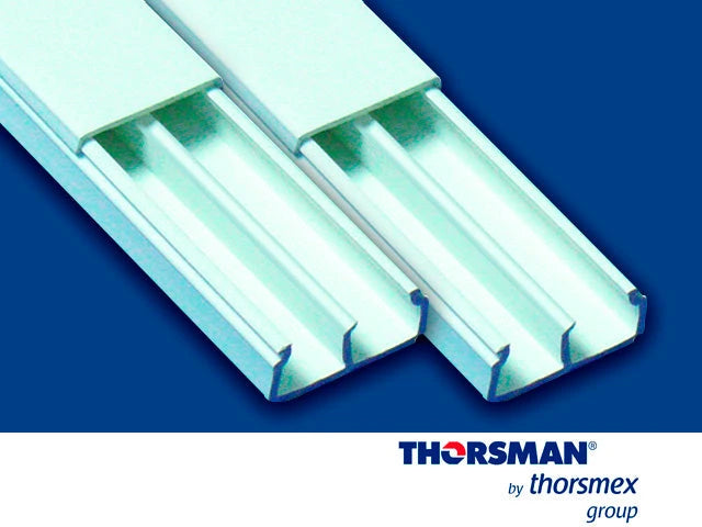 CANALETA THORSMAN TMK1020 5101-01252 PAQ. 2 PZA DE 1.10M, 10MM - 20MM, AUTOADHERENTE 2PZ, COLOR BLANCO, RESISTENCIA A LA HUMEDAD Y ATMÓSFERA CORRESIVA, MATERIAL AUTO-EXTINGUIBLE, RESISTENTE A LOS RAYOS UV, ALTA RIGIDEZ DIELÉCTRICA, CERTIFICADO EN CSA,...-Canaletas-THORSMAN-Bsai Seguridad & Controles