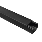 CANALETA TMK 1720 COLOR NEGRO CON CINTA ADEHSIVA, 5 FT. DE LARGO (1.5 M), PARA USO EN EXTERIOR CON BAJO VOLTAJE (5201-21362)-Canalización-THORSMAN-Bsai Seguridad & Controles