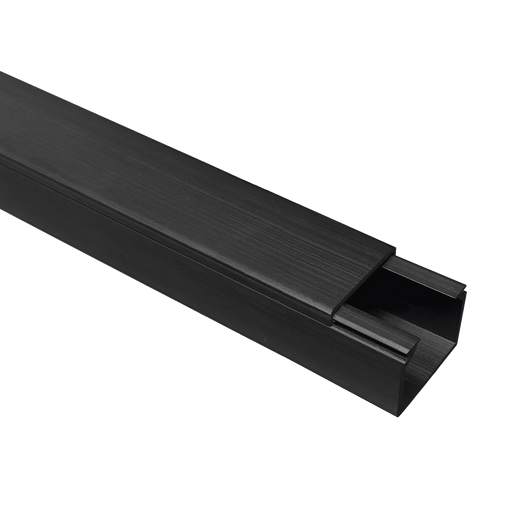 CANALETA TMK 1720 COLOR NEGRO CON CINTA ADEHSIVA, 5 FT. DE LARGO (1.5 M), PARA USO EN EXTERIOR CON BAJO VOLTAJE (5201-21362)-Canalización-THORSMAN-Bsai Seguridad & Controles