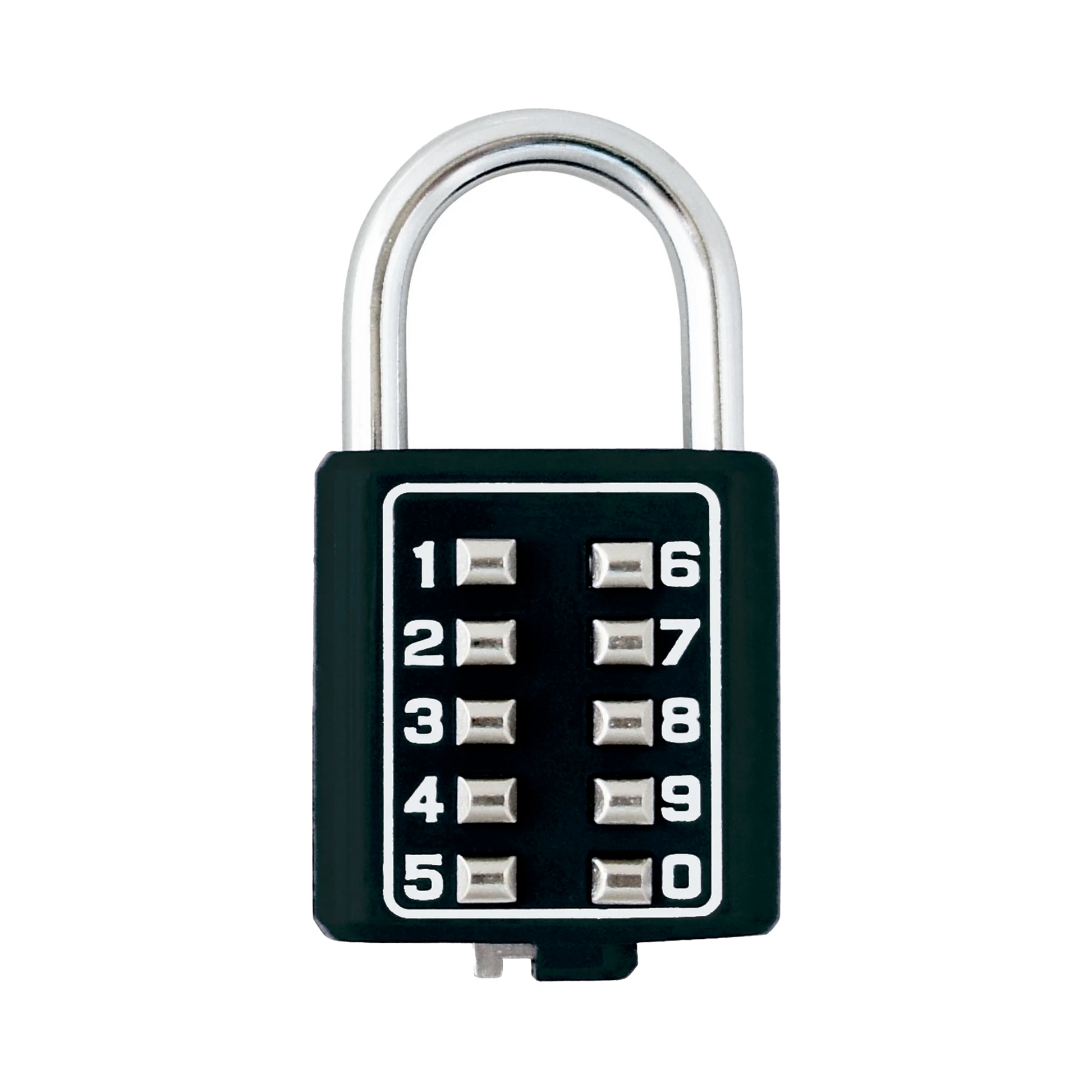 CANDADO DIGITAL DE COMBINACIÓN M40 / NO REQUIERE LLAVE / COMBINACIÓN ÚNICA INTEGRADA POR 4 DÍGITOS / COLOR NEGRO.-Cerraduras-PHILLIPS-ASSA ABLOY-Bsai Seguridad & Controles