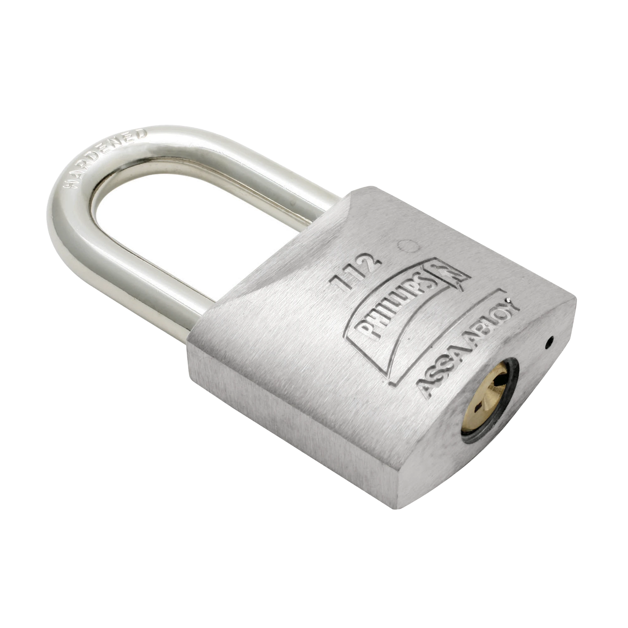 CANDADO METÁLICO DE GANCHO LARGO / LLAVE PH-32 PARA 4 PERNOS DE COMBINACIÓN / CUENTA CON BARRENO PARA SALIDA DE AGUA.-Cerraduras-PHILLIPS-ASSA ABLOY-Bsai Seguridad & Controles