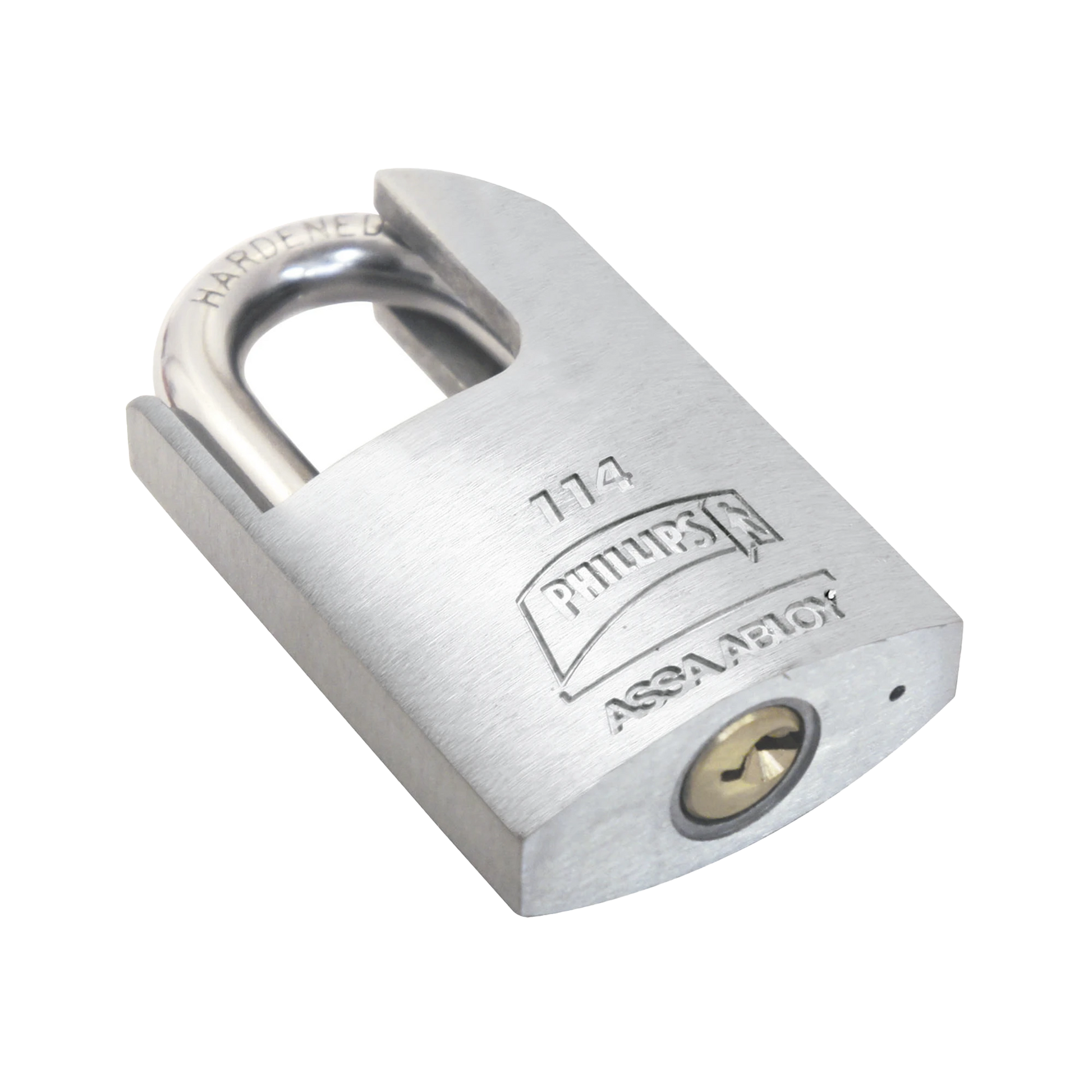 CANDADO METÁLICO ROBUSTO PARA PUERTAS / LLAVE PH-52 PARA 5 PERNOS DE COMBINACIÓN / DISEÑO ANTI-PALANCA CON GANCHO PROTEGIDO.-Cerraduras-PHILLIPS-ASSA ABLOY-Bsai Seguridad & Controles