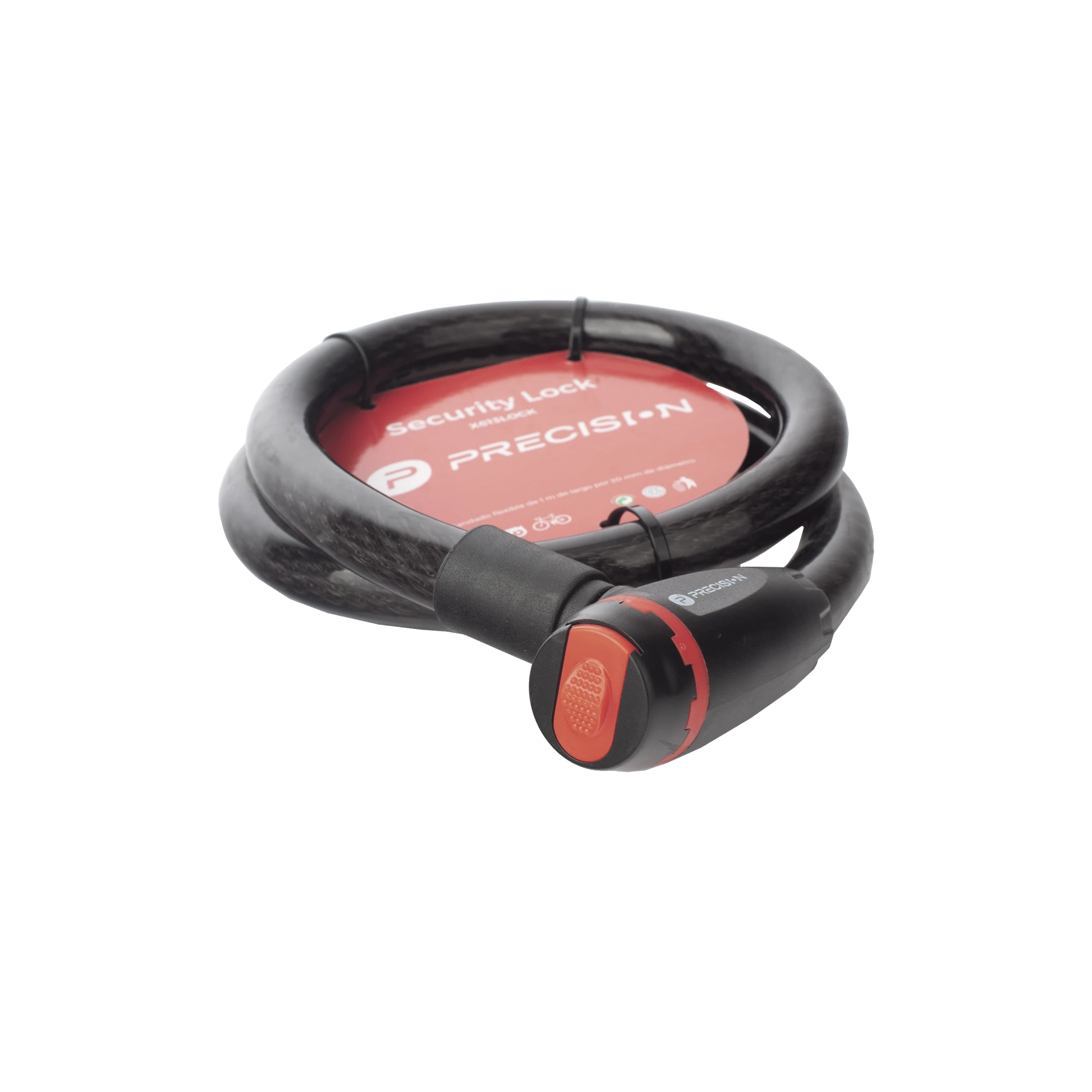 CANDADO PARA BICICLETA, MOTO O SIMILAR DE 20 X 1000 MM CIERRE POR LLAVE.-Ferreteria-PRECISION-Bsai Seguridad & Controles