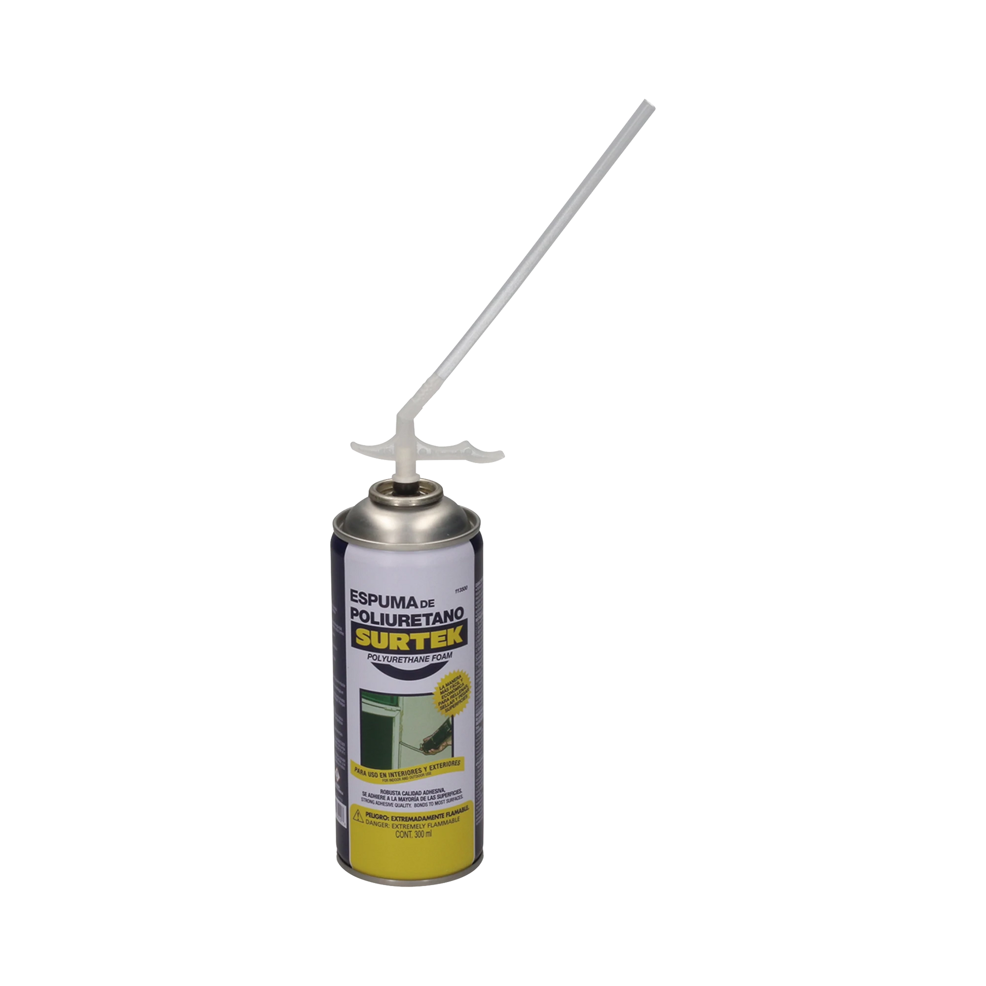 ESPUMA DE POLIURETANO / CAPACIDAD 300 ML.-Herramientas-SURTEK-Bsai Seguridad & Controles