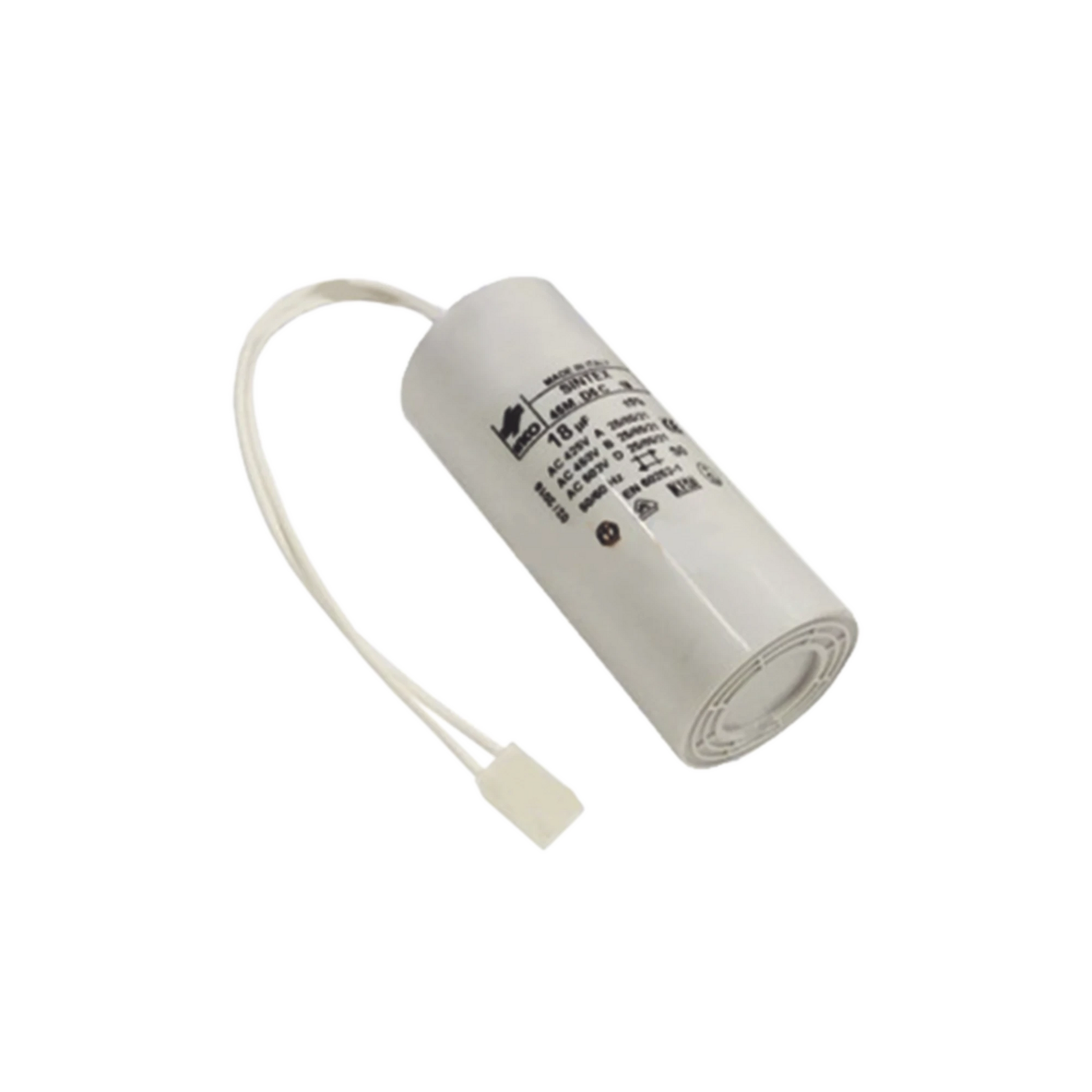 CAPACITOR DE 18 UF 450V PARA FAAC 844ER CON CONECTOR-Acceso Vehicular-FAAC-Bsai Seguridad & Controles