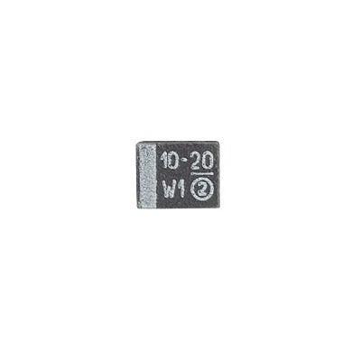 CAPACITOR DE TANTALIO SMD, 10 UFD, 20 VOLT.-Refacciones-SYSCOM-Bsai Seguridad & Controles
