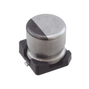 CAPACITOR ELECTROLÍTICO DE ALUMINIO DE 1UF, 50V, 20% TIPO SMD.-Refacciones-SYSCOM-Bsai Seguridad & Controles