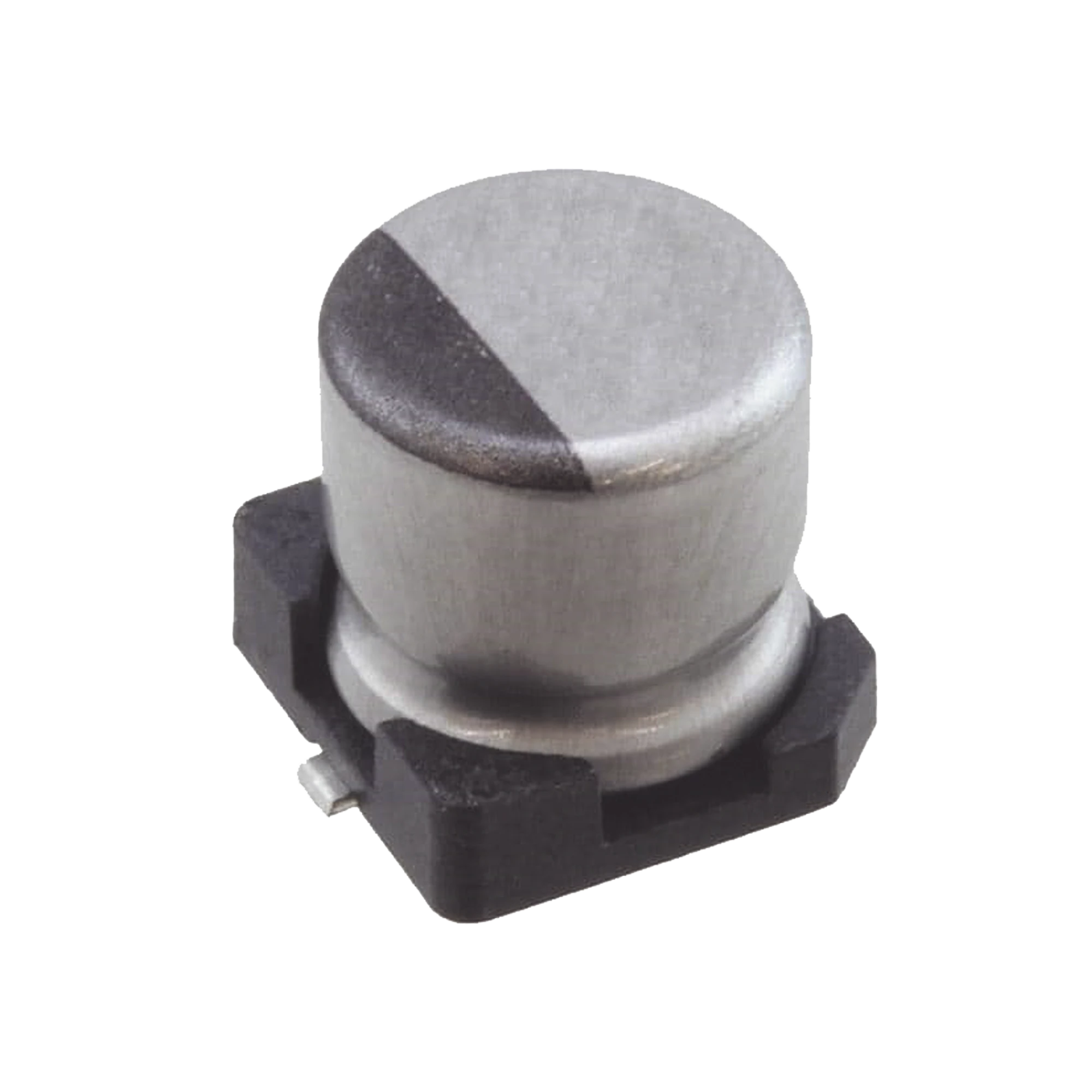 CAPACITOR ELECTROLÍTICO DE ALUMINIO DE 1UF, 50V, 20% TIPO SMD.-Refacciones-SYSCOM-Bsai Seguridad & Controles