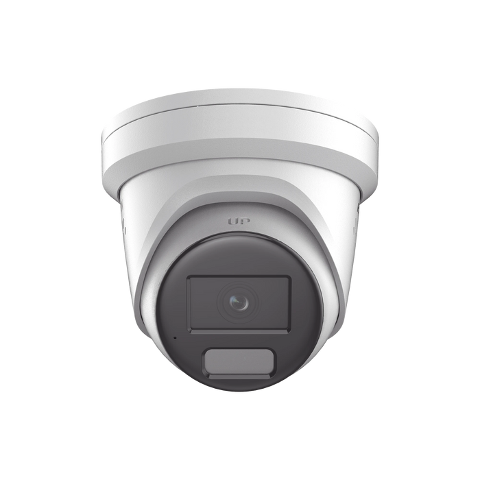 [ PROTECCIÓN ACTIVA ] TURRET IP 4 MEGAPIXEL / IMAGEN A COLOR 24/7 / LENTE 2.8 MM / LUZ BLANCA 30 MTS / EXTERIOR IP67 / LUZ INTERMITENTE Y ALERTA DE AUDIO / MICRÓFONO INTEGRADO / VIDEOANALITICOS (FILTRO DE FALSAS ALARMAS) / WDR 130 DB / CAPTU-Cámaras IP y NVRs-HIKVISION-DS-2CD2347G2H-LISU/SL-Bsai Seguridad & Controles