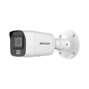 BALA IP 4 MEGAPIXEL / IMAGEN A COLOR 24/7 / LENTE 4 MM / LUZ BLANCA 40 MTS / EXTERIOR IP67 / WDR 120 DB / AUDIO Y ALARMA / CAPTURA FACIAL-Cámaras IP-HIKVISION-Bsai Seguridad & Controles