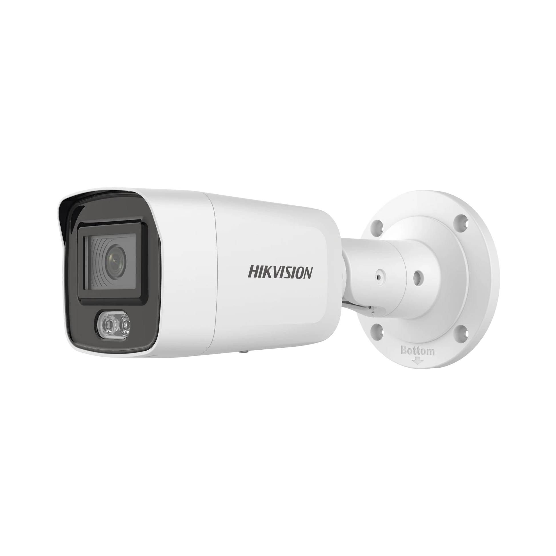 BALA IP 4 MEGAPIXEL / IMAGEN A COLOR 24/7 / LENTE 4 MM / LUZ BLANCA 40 MTS / EXTERIOR IP67 / WDR 120 DB / AUDIO Y ALARMA / CAPTURA FACIAL-Cámaras IP-HIKVISION-Bsai Seguridad & Controles
