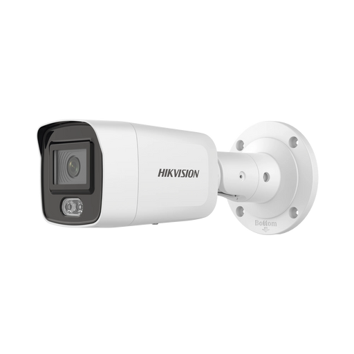 BALA IP 4 MEGAPIXEL / IMAGEN A COLOR 24/7 / LENTE 4 MM / LUZ BLANCA 40 MTS / EXTERIOR IP67 / WDR 120 DB / AUDIO Y ALARMA / CAPTURA FACIAL-Cámaras IP-HIKVISION-DS-2CD3047G2-LS(C)-Bsai Seguridad & Controles