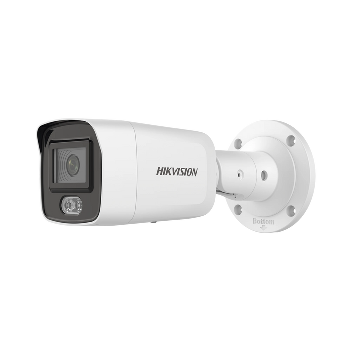 BALA IP 4 MEGAPIXEL / IMAGEN A COLOR 24/7 / LENTE 4 MM / LUZ BLANCA 40 MTS / EXTERIOR IP67 / WDR 120 DB / AUDIO Y ALARMA / CAPTURA FACIAL-Cámaras IP-HIKVISION-DS-2CD3047G2-LS(C)-Bsai Seguridad & Controles