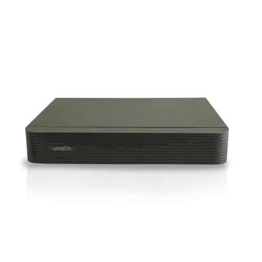 DVR PENTAHIBRIDO UNIARCH XVR-104G3 / 4 CH ANALOGICOS HASTA 5 MP A 20 FPS (AHD/TVI/CVI) + 2 CH IP HASTA 4 MP/ CAPACIDAD DE 1 DISCO DURO DE MAXIMO 8 TB/ ENTRADA Y SALIDA DE AUDIO/ SALIDA VGA Y HDMI SIMULTANEA/ P2P/ ONVIF/ CARCASA METALICA-Grabadores DVR-UNIARCH BY UNV-Bsai Seguridad & Controles