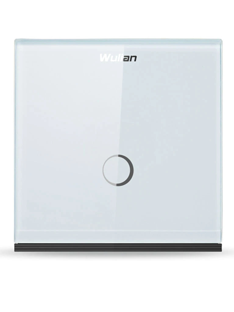 WULIAN SWITCHT1L - INTERRUPTOR INTELIGENTE / TOUCH CONEXIÓN L / 1 BOTÓN / 10 AMP / ZIGBEE / CARGA MÍNIMA 15 WATTS-Control de Iluminación-WULIAN-Bsai Seguridad & Controles