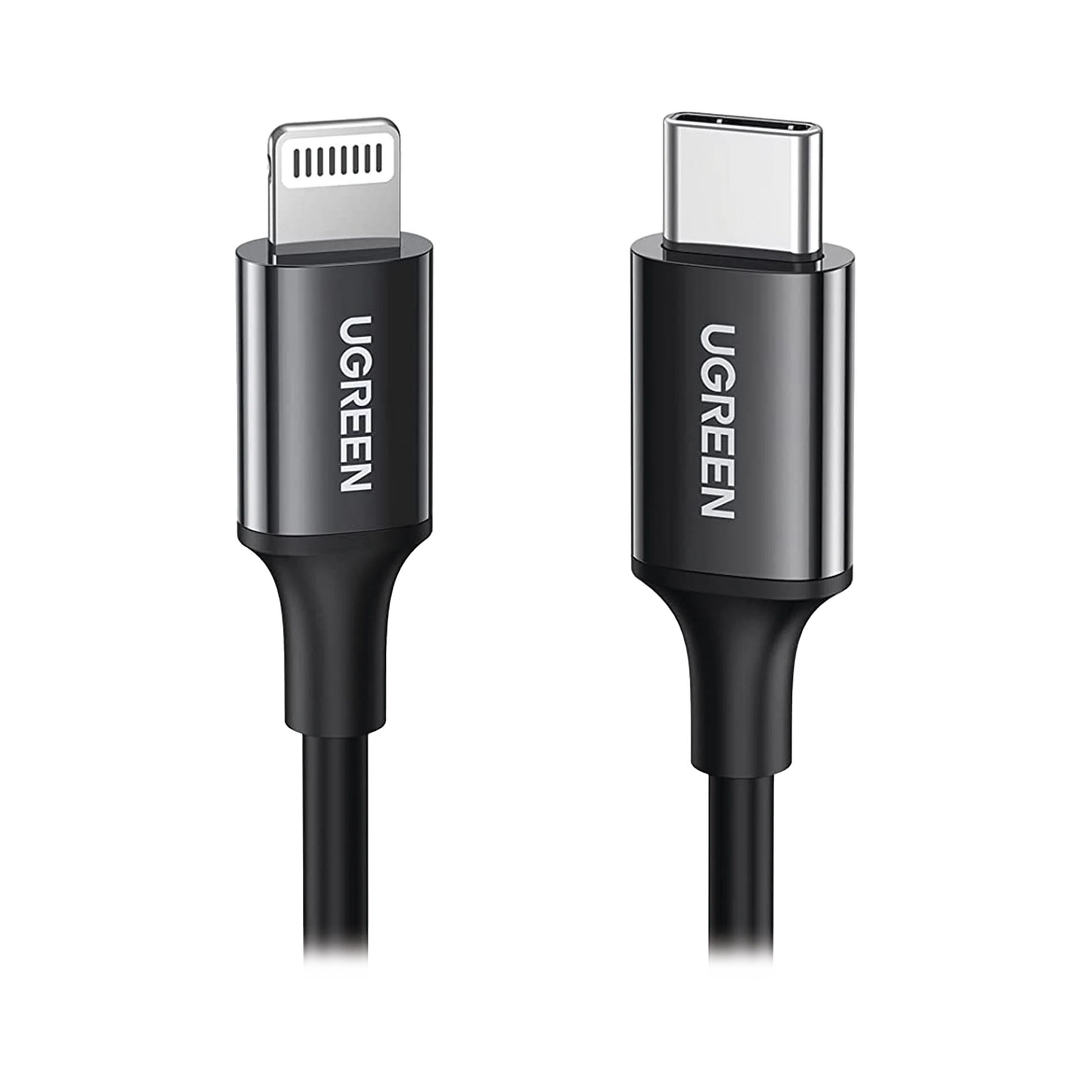CABLE USB C A LIGHTNING / MFI CERTIFICADO / 1 METRO / CABLE LIGHTNING DE CARGA RÁPIDA / COMPATIBLE CON IPHONE 14 PLUS/14 PRO/13/13 PRO/12/12PRO/11, IPAD PRO/AIR, IPOD, AIRPODS / DURADERO Y FLEXIBLE / CARGA RÁPIDA 60W MÁX.-Accesorios Generales-UGREEN-Bsai Seguridad & Controles