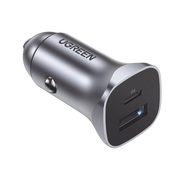 CARGADOR DE AUTO 24W | PUERTO USB-A Y USB-C | CARGA RÁPIDA | COMPATIBLE CON VEHÍCULOS DE 12 Y 24 VCD | PD3.0 + QC3.0 | INDICADOR LED | DISEÑO COMPACTO | CHIP INTELIGENTE | CAJA DE ALUMINIO.-Conectividad y Cables-UGREEN-Bsai Seguridad & Controles