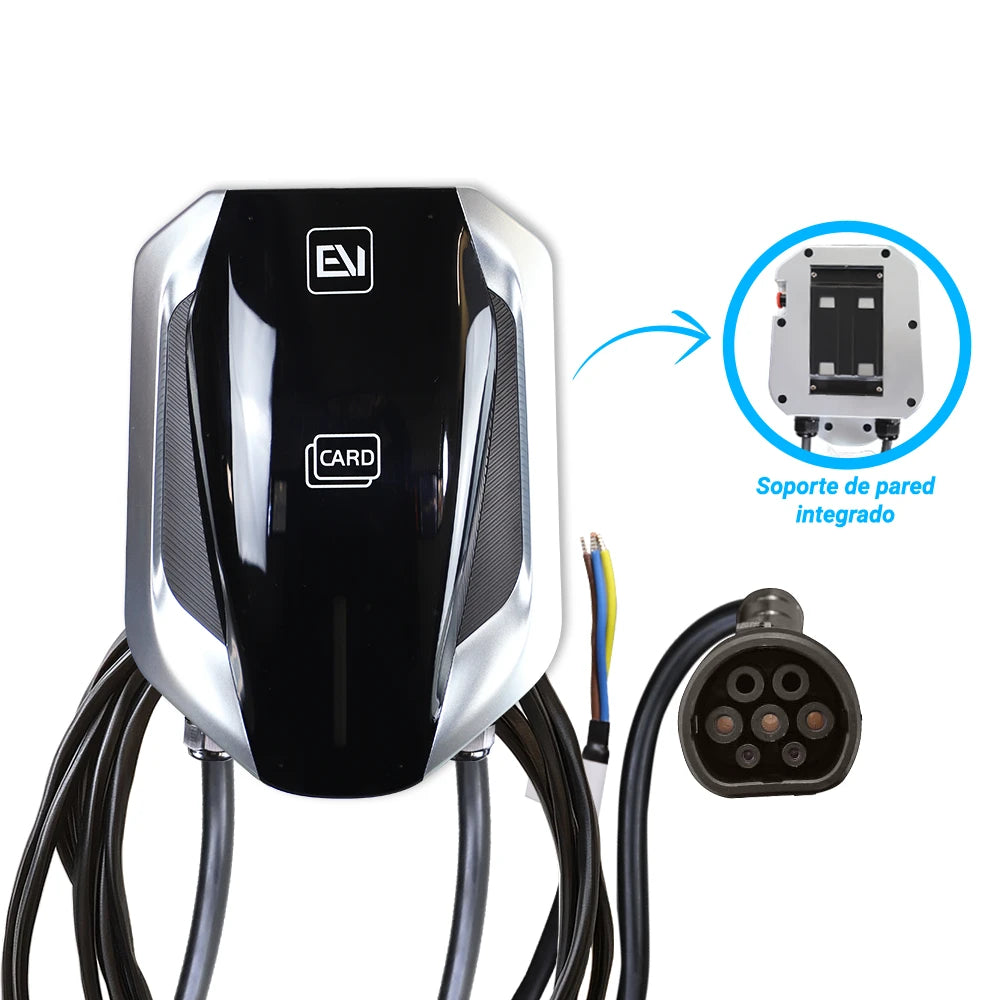 CARGADOR DE PARED EV-OB251 ALTER CONECTOR TIPO 2 CON ENTRADA/SALIDA 120-240VCA POTENCIA MAX 7KW IP54, SIN PLUG DE CORRIENTE ELECTRICA-Cargadores EV-ALTER-Bsai Seguridad & Controles