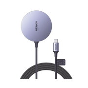 CARGADOR INALÁMBRICO MAGNÉTICO | 15W | TECNOLOGÍA MAGSAFE | QI | CERTIFICADO MFM | MODULO DE CARGA ORIGINAL | CARGA RÁPIDA | FUERTE ABSORCIÓN MAGNÉTICA | CABLE DE NYLON TRENZADO | 1.5 METROS | MULTI PROTECCI&OACUT-Accesorios Generales-UGREEN-Bsai Seguridad & Controles