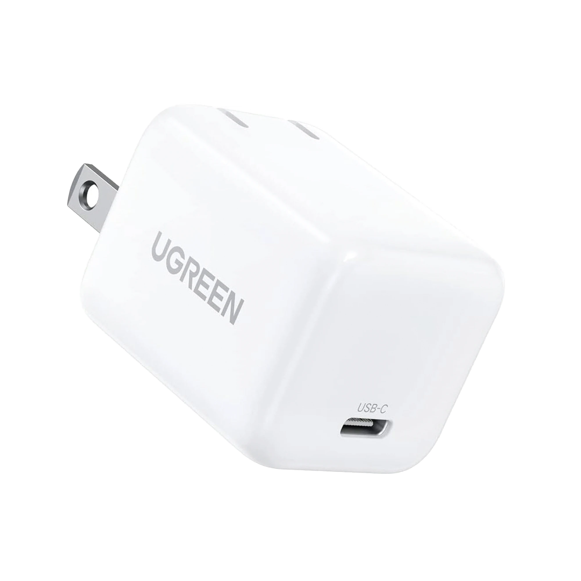 CARGADOR MINI DE 20W SERIE NEXODE | 1 USB-C | CARGA RÁPIDA | TECNOLOGÍA GAN II | PD3.0/QC4.0/QC3.0/ QC2.0 /QC1.0 AFC, FCP, BC1.2, APPLE/SAMSUNG | CARGA INTELIGENTE | MÚLTIPLE PROTECCIÓN | COLOR BLANCO.-Conectividad y Cables-UGREEN-Bsai Seguridad & Controles