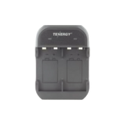 CARGADOR RÁPIDO DE 2 COMPARTIMIENTOS PARA BATERÍAS NI-MH; APLICABLE EN BATERÍAS DE 9 V /COLOR NEGRO-Energía-SYSCOM PARTS-Bsai Seguridad & Controles