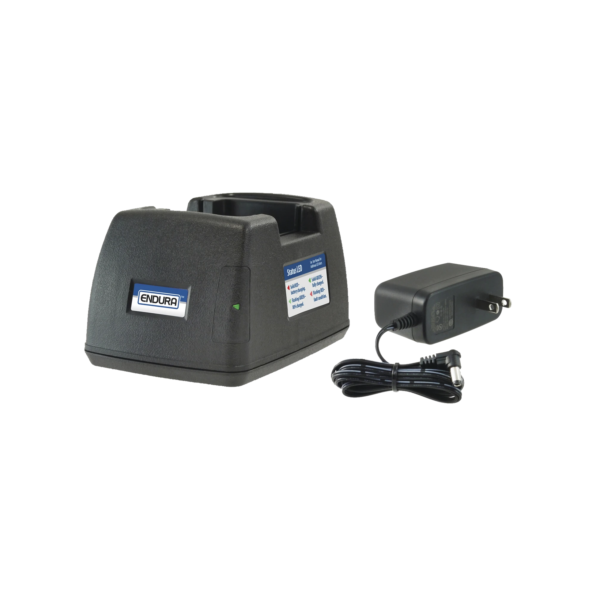 CARGADOR RÁPIDO DE ESCRITORIO PARA RADIOS MOTORLA: PRO2150, CP125, GP2000, VL130, SERIES AX, PARA BATERÍA PMNN4063H-Accesorios para Hytera (HYT)-POWER PRODUCTS-Bsai Seguridad & Controles