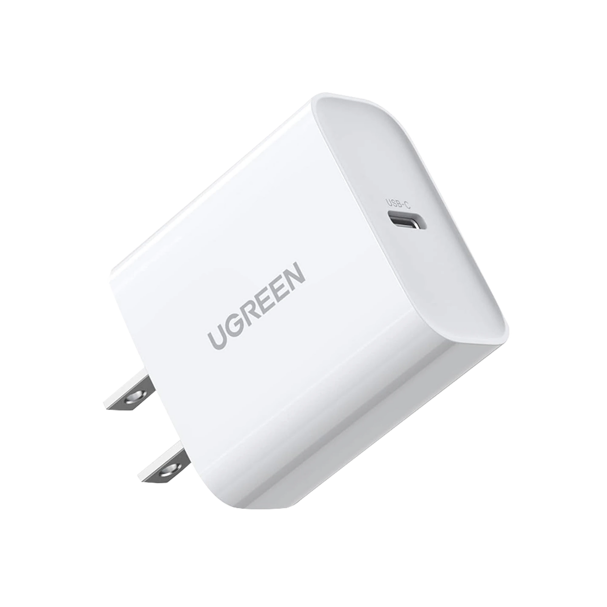 CARGADOR USB-C DE 20W | 1 USB-C DE CARGA RÁPIDA | QC4.0+ | PD3.0 | PPS | BC1.2| CARGA INTELIGENTE | CHIP PWM | MÚLTIPLE PROTECCIÓN | MAYOR EFICIENCIA ENERGÉTICA | TAMAÑO COMPACTO | CARCASA IGNIFUGA | COLOR BLANCO.-Accesorios Generales-UGREEN-Bsai Seguridad & Controles