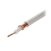 CARRETE DE 100 METROS DE CABLE TIPO RG58AU, CON FORRO BLANCO-Cables-SYSCOM-Bsai Seguridad & Controles