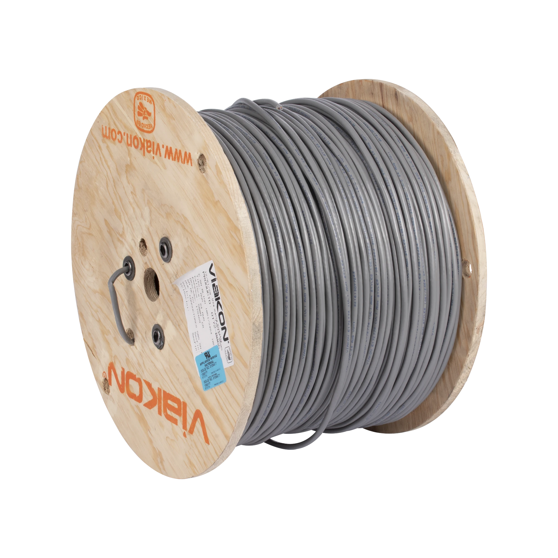 CARRETE DE 500 MTS DE CABLE DE 5 PARES CALIBRE 24 BLINDADO-Cableado-VIAKON-Bsai Seguridad & Controles