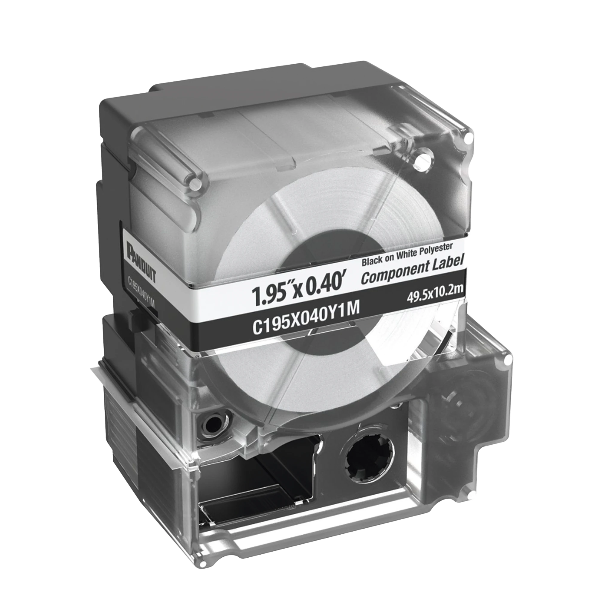 CASETE DE 125 ETIQUETAS NO ADHESIVAS, PARA PLACAS DE PARED FACE PLATE, IDENTIFICACIÓN DE 1 PUERTO, COLOR BLANCO-Cableado de Cobre-PANDUIT-Bsai Seguridad & Controles