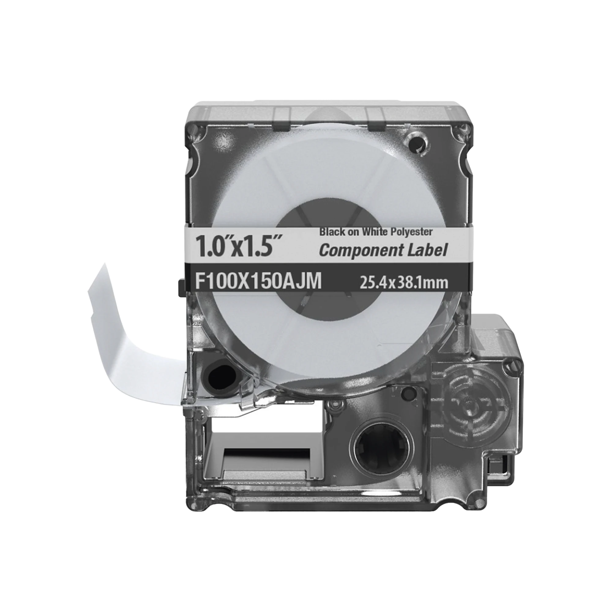 CASETE DE 150 ETIQUETAS BANDERA, POLIÉSTER DE 25.4 MM X 38.1 MM, PARA CABLES DE 3.1 MM - 5.1 MM DE DIÁMETRO, ÁREA DE IMPRESIÓN COLOR BLANCO-Cableado de Cobre-PANDUIT-Bsai Seguridad & Controles