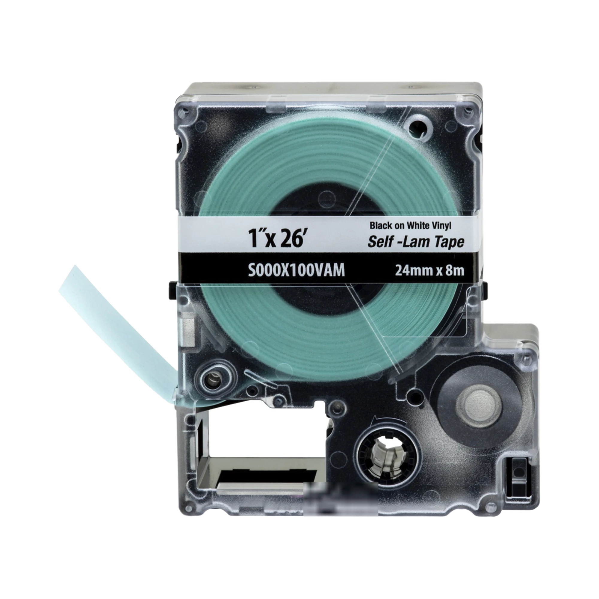 CASETE DE ETIQUETAS AUTOLAMINADAS DE CINTA CONTINUA, DE 24 MM DE ANCHO, 8 M DE LARGO, PARA CABLES DE 2.5 A 5.1 MM (10 - 12 AWG) DE DIÁMETRO, COLOR BLANCO-Cableado-PANDUIT-Bsai Seguridad & Controles