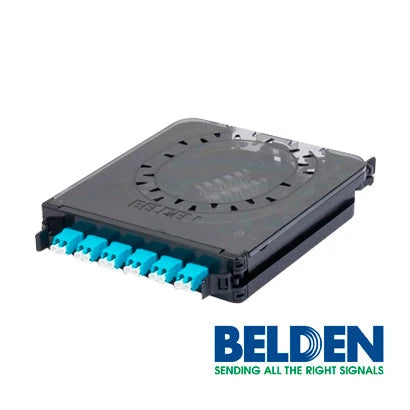 CASSETE BELDEN FC3X06LDFS 6 ADAPTADORES LC 12 HILOS MULTIMODO OM3-Cable de Fibra Optica-BELDEN-Bsai Seguridad & Controles