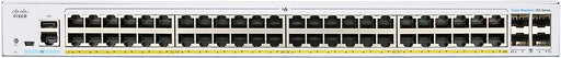 CBS350 ADMINISTRADO GE DE 48 PUERTOS, 4 X10 G SFP+-Switches PoE-CISCO-Bsai Seguridad & Controles